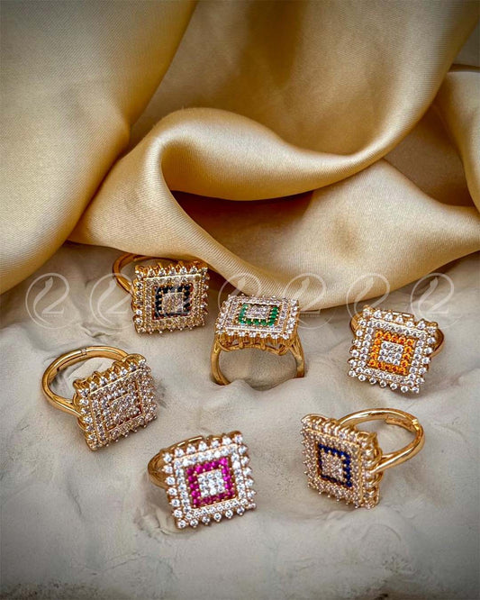 Heera (Ring) ZM-28-Golden